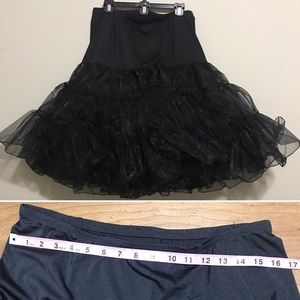 Black petticoat